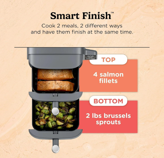 Ninja SL400 DoubleStack XL 2-Basket Air Fryer